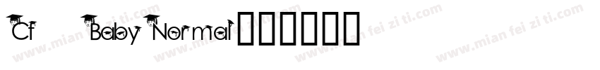 Cf BabyNormal字体转换